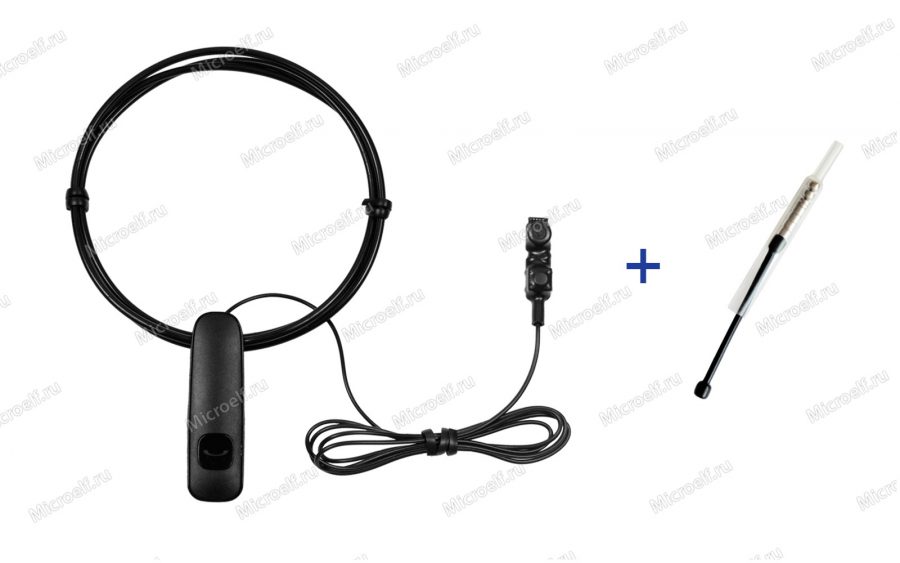 Беспроводная Bluetooth гарнитура Plantronics с кнопкой-пищалкой,  магнитные микронаушники (нанонаушники) 3 мм, 2 мм, 1 мм. Микронаушник магнит для экзаменов