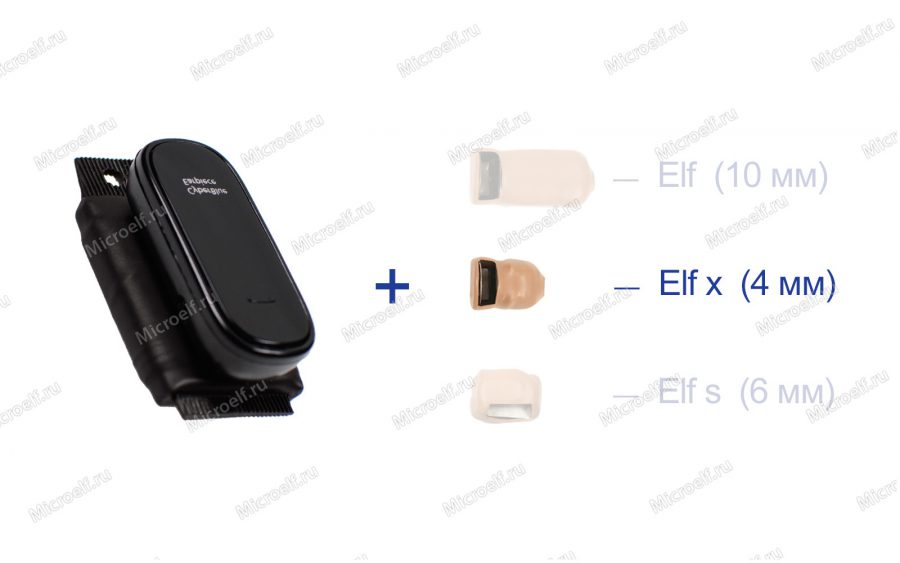 Bluetooth гарнитура MidiBox без петли, капсульный микронаушник Elf x 4 мм. Надежный микронаушник капсула для экзаменов, для телеведущих, актёров