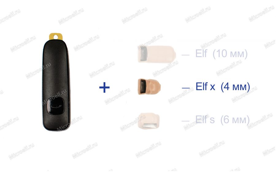 Bluetooth гарнитура MiniBox без петли, капсульный микронаушник Elf x 4 мм. Надежный микронаушник капсула для экзаменов, для телеведущих, актёров