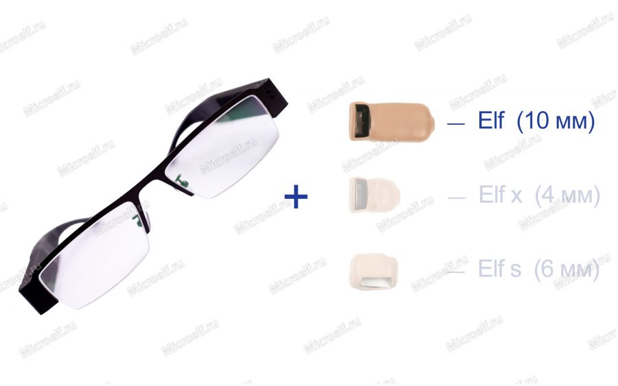 Bluetooth гарнитура Glasses Очки и капсульный микронаушник Elf 10 мм для сдачи экзаменов